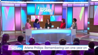 Arlene Phillips gets tearful as she remembers late Len Goodman