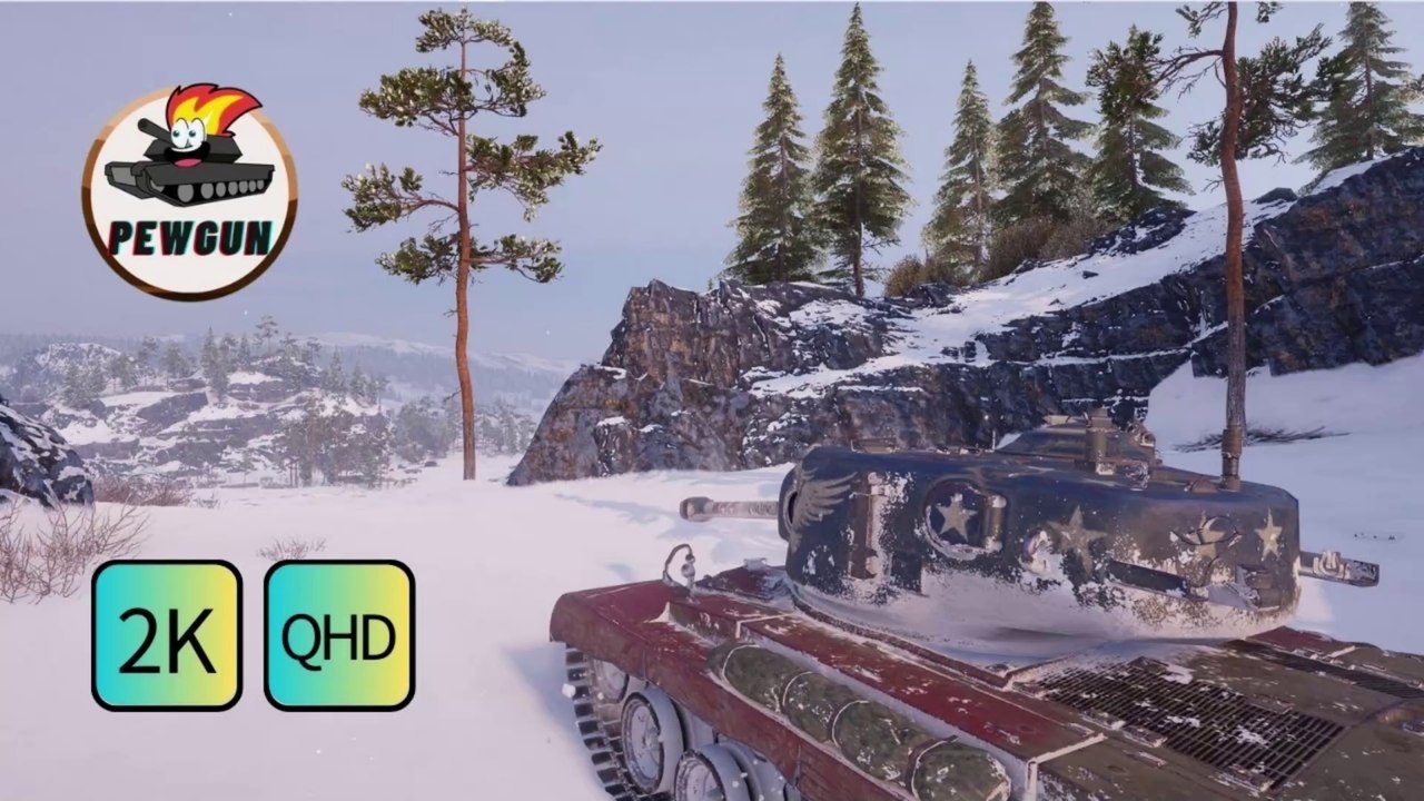 T26E5 PATRIOT 無敵戰車的戰場征服！ | 6 kills 5.9k dmg | world of tanks |  @pewgun77