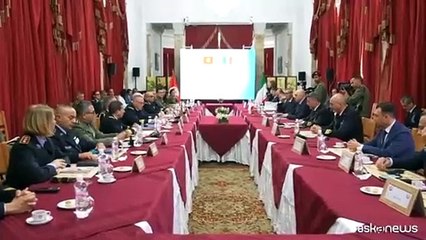 Скачать видео: Italia e Tunisia firmano accordo di coooperazione nel campo della Difesa