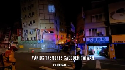 Sismos Intensos Sacodem Taiwan com Magnitude de 6,3 🌏