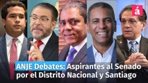 Debates Electorales 2024 de ANJE: los candidatos al Senado por el Distrito Nacional y Santiago