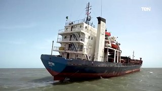 وحدات الإنقاذ البحري بهيئة قناة السويس تنجح  في إنقاذ سفينة البضائع LABATROS من الغرق الكامل