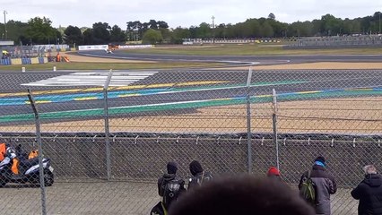 Virage du raccordement, 24 heures motos, le 21/04/2024 13:50