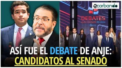 Análisis del primer día de debates de la ANJE: Candidatos al senado por el DN y Santiago