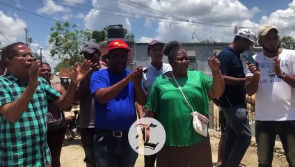 Residentes de Colinas del Marañón piden continúen reconstrucción de cañada