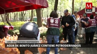 Estudios revelan que el agua en la Alcaldía Benito Juárez contiene petroderivados