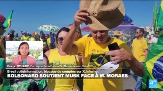 L'extrême droite brésilienne mobilisée contre la justice et en soutien à Elon Musk