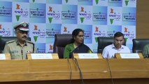 GANDHINAGAR LOK SABHA 2024 ELECTIONS RELATED PRESS CONFERENCE GUJARATI BRIEFING BY P BHARATHI