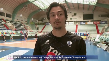 SPORT / Les volleyeurs du TVB prêts pour la finale du Championnat