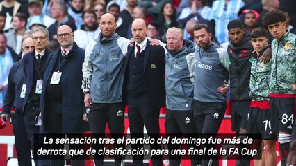 Ten Hag, contra la prensa: "Lo vergonzoso fue vuestra reacción"