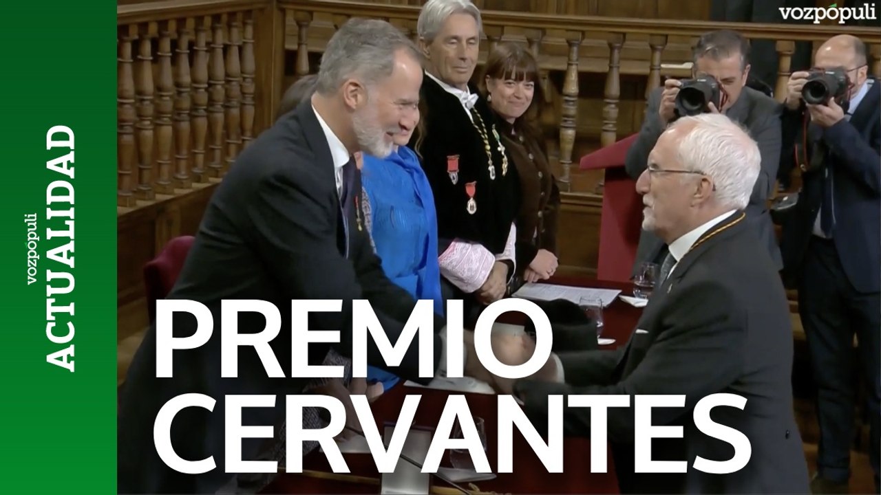 Luis Mateo Díez recibe el Premio Cervantes: “Mis personajes me salvan a mí”