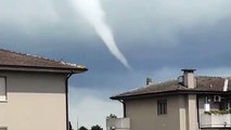 Meteo Rovigo, il video della tromba d’aria ad Adria