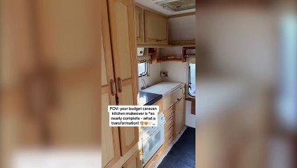 I'm turning my £500 damp caravan into a tiny dream home