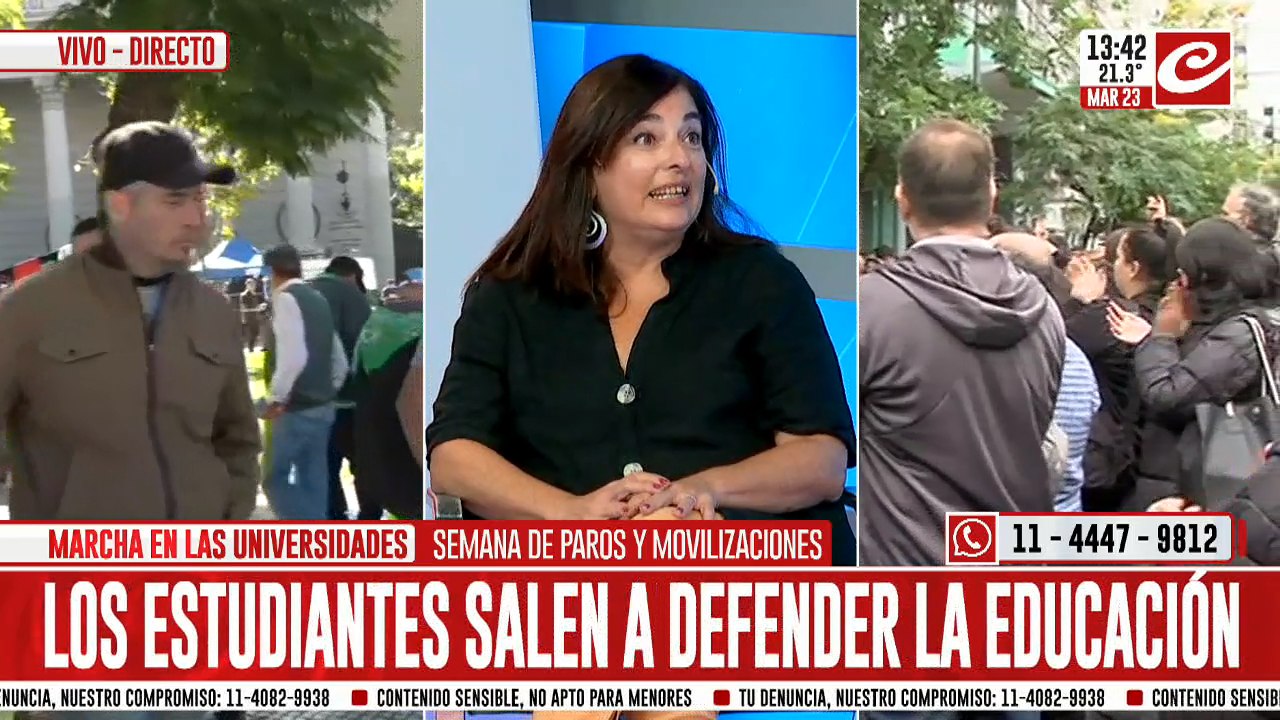 Marcha universitaria: hablan las federaciones docentes