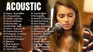 Best Acoustic Songs Cover - Top Hits Acoustic Music 2024 - Acoustic Cover Popular Songs