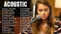 Best Acoustic Songs Cover - Top Hits Acoustic Music 2024 - Acoustic Cover Popular Songs