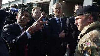PM and Shapps meet British soldiers in Poland