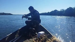 Força Verde de Umuarama apreende materiais de pesca irregulares no Rio Paraná