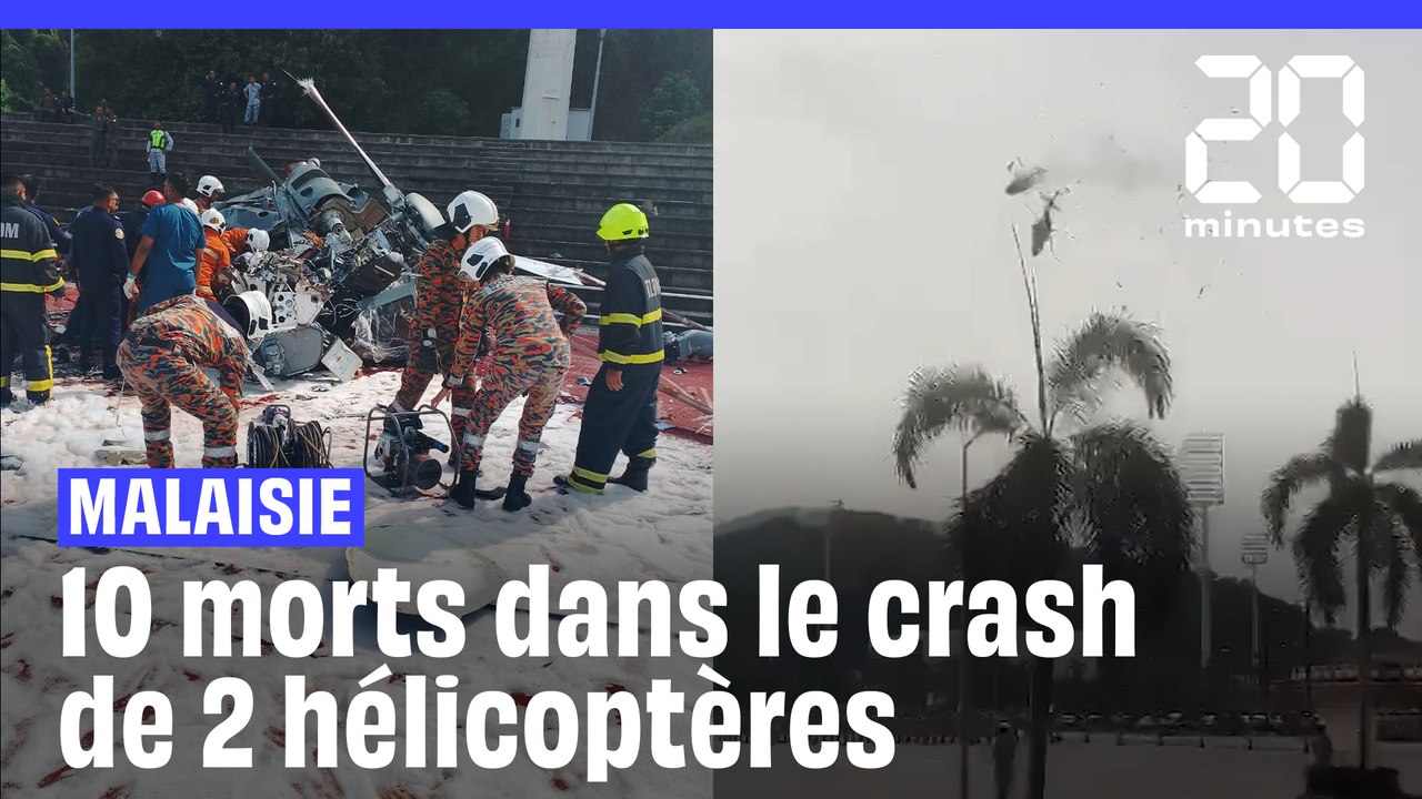 Malaisie : 10 morts dans le crash de deux hélicoptères militaires