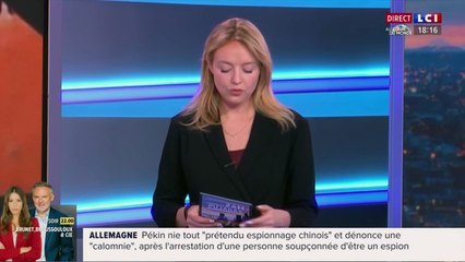 Brouillage / Moscou : des milliers de vols perturbés - Marion Delpech sur LCI (23/04/2024)