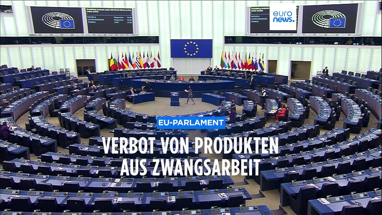 EU-Parlament beschließt Verbot von in Zwangsarbeit hergestellten Produkten