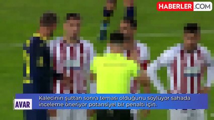 Penaltıda hakemler ne konuştu? İşte Sivasspor-Fenerbahçe maçının VAR kayıtları