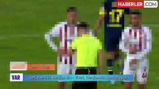 Penaltıda hakemler ne konuştu? İşte Sivasspor-Fenerbahçe maçının VAR kayıtları