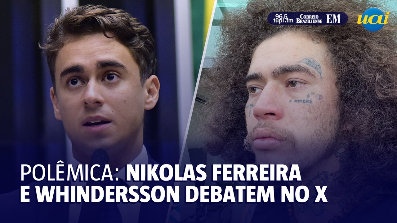 Nikolas Ferreira e Whindersson Nunes debatem nas redes - Vídeo Dailymotion