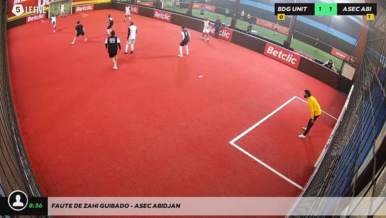 Faute de Zahi GUIBADO - ASEC ABIDJAN