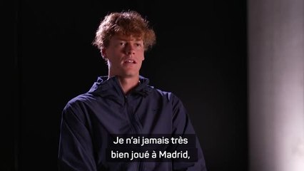 Madrid - Sinner : "Atteindre mon pic de forme à Roland-Garros"