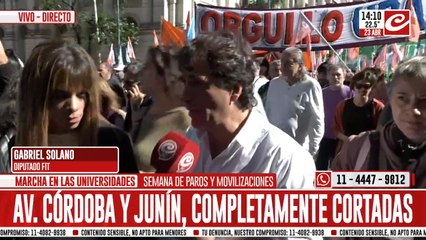 Gabriel Solano: "Esta marcha será la más grande en décadas"