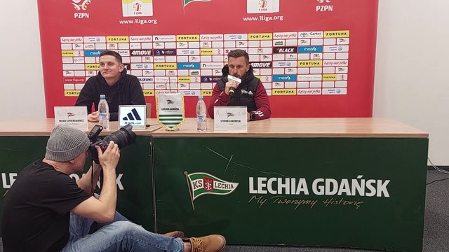 Lechia krok po kroku do ekstraklasy. Szymin Grabowski: Chcemy jak najszybciej osiągnąć cel