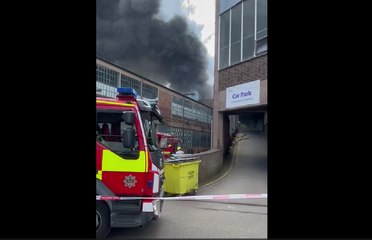 Fire breaks out at Wolverhampton factory