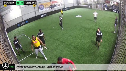 Faute de Rayan Papelier - UEHC BAGNEUX