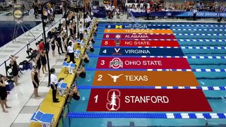 Virginia wins 200-yard medley relay NCAA title