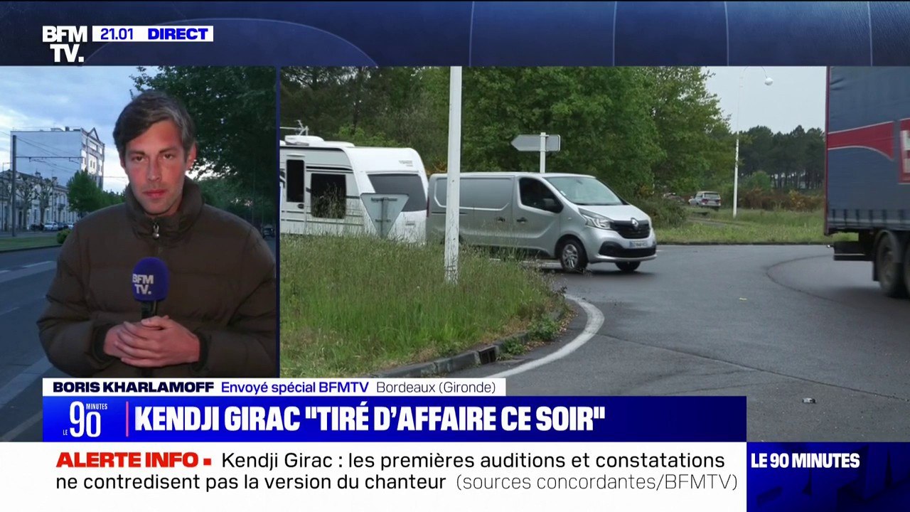 "Nous resterons là-bas le temps qu'il faudra": les proches de Kendji Girac installent leurs caravanes près du CHU de Pessac pour soutenir le chanteur