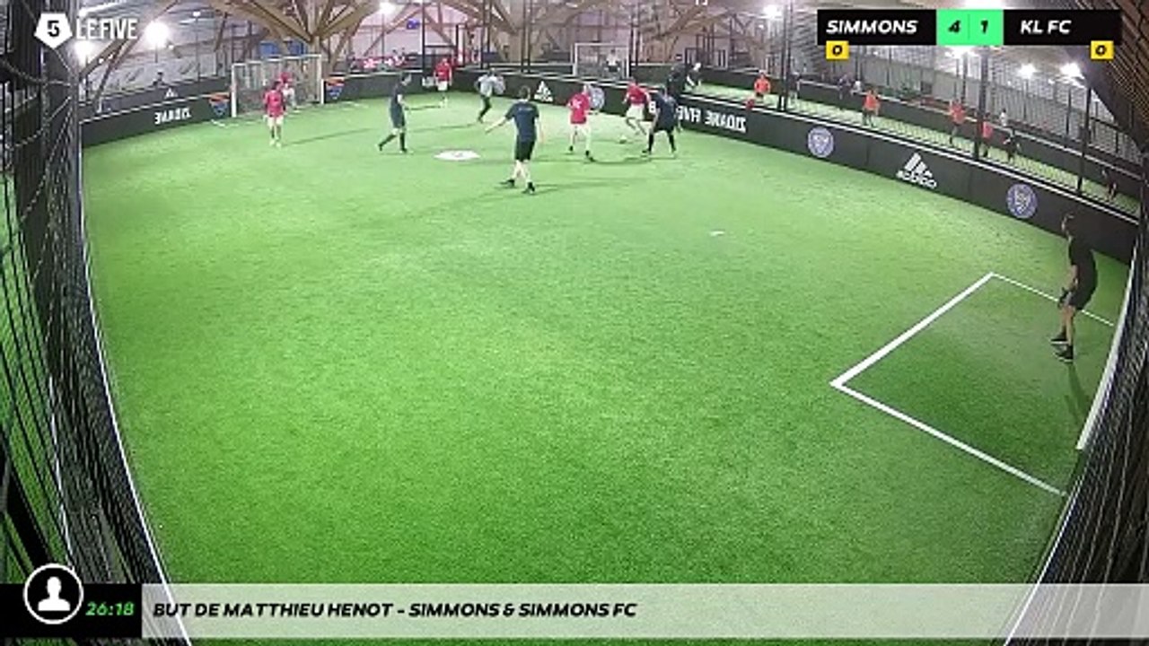 But de Matthieu HENOT - SIMMONS & SIMMONS FC