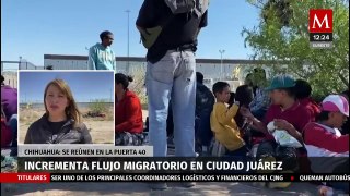 Aumenta el arribo de migrantes a Ciudad Juárez