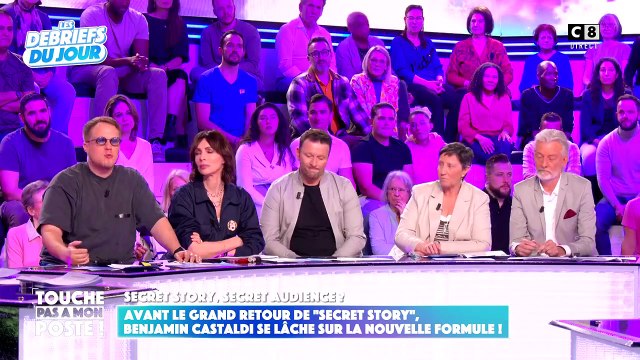 Benjamin Castaldi évoque l'absence de la Voix dans la nouvelle saison de Secret Story sur le plateau de Touche pas à mon poste