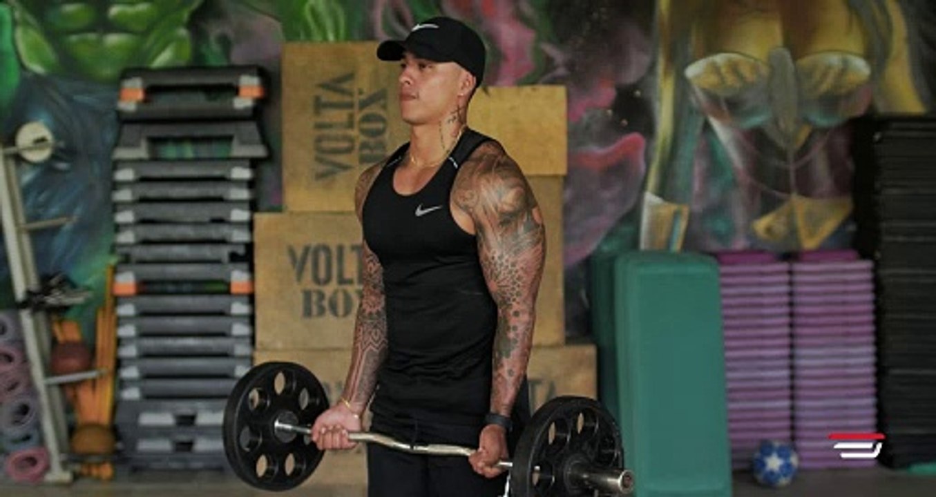 Curl biceps barra
