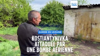 La Russie a attaqué Kostiantynivka, près du Donetsk, avec une bombe aérienne