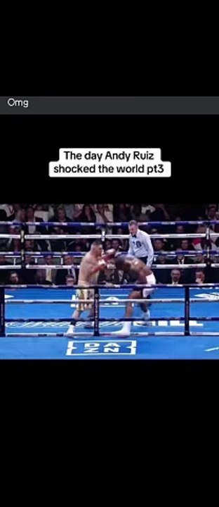 The day Andy ruiz shocking the world