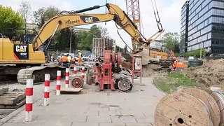 Kraków - budowa trasy tramwaju do Mistrzejowic