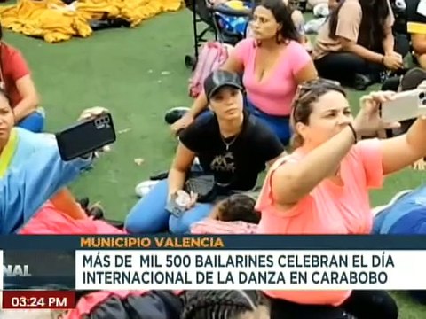 Más de mil 500 bailarines carabobeños celebran el Día Internacional de la Danza