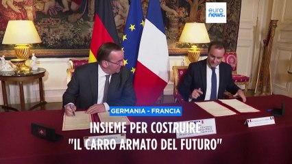 Difesa, Francia e Germania firmano per costruire insieme il "carro armato del futuro"