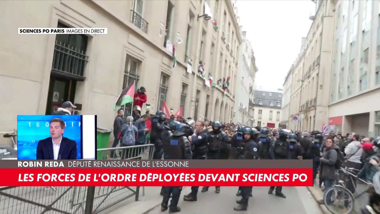 Robin Reda : «Ce que souhaitent ces militants, c’est la poursuite de la guerre»