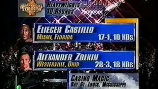 Elieser Castillo vs Alexander Zolkin