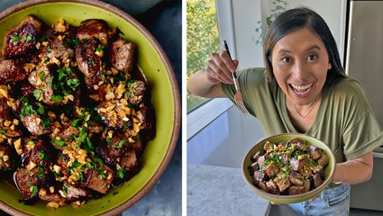 How to Make Garlic Butter Steak Bites