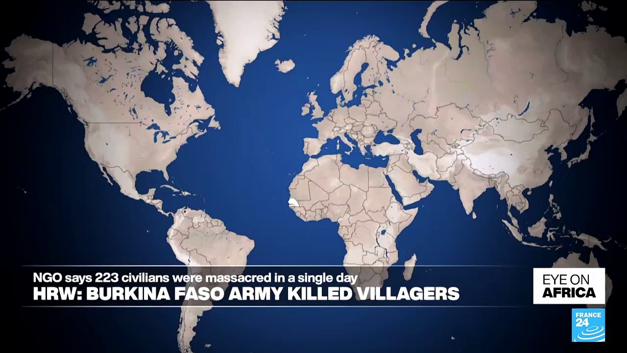 HRW says Burkina army killed 223 villagers in revenge attacks