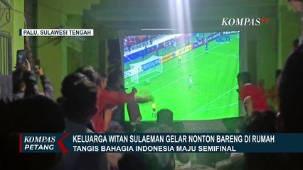 Tangis Bahagia Keluarga Witan Sulaeman dan Pratama Arhan saat IndonesiaKalahkan Korsel